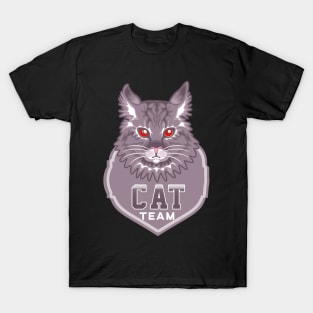 Team Cat is an amazing group of passionate individuals who share a deep love for cats T-Shirt